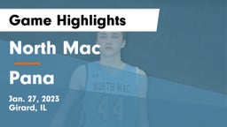 North Mac  vs Pana  Game Highlights - Jan. 27, 2023