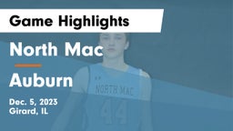 North Mac  vs Auburn  Game Highlights - Dec. 5, 2023