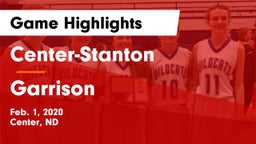 Center-Stanton  vs Garrison  Game Highlights - Feb. 1, 2020