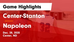 Center-Stanton  vs Napoleon Game Highlights - Dec. 28, 2020