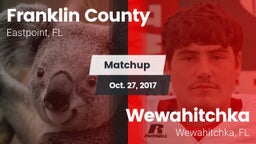 Matchup: Franklin County vs. Wewahitchka  2017