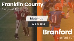 Matchup: Franklin County vs. Branford  2018