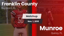 Matchup: Franklin County vs. Munroe  2018
