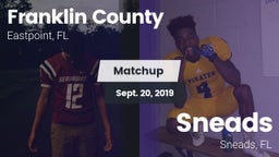 Matchup: Franklin County vs. Sneads  2019