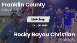Matchup: Franklin County vs. Rocky Bayou Christian  2020