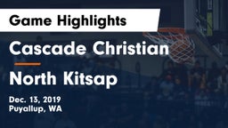 Cascade Christian  vs North Kitsap  Game Highlights - Dec. 13, 2019