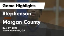 Stephenson  vs Morgan County  Game Highlights - Dec. 29, 2020
