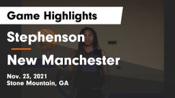 Stephenson  vs New Manchester  Game Highlights - Nov. 23, 2021