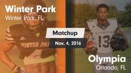 Matchup: Winter Park vs. Olympia  2016