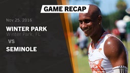Recap: Winter Park  vs. Seminole 2016