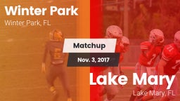 Matchup: Winter Park vs. Lake Mary  2017