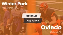 Matchup: Winter Park vs. Oviedo  2018