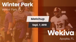 Matchup: Winter Park vs. Wekiva  2018