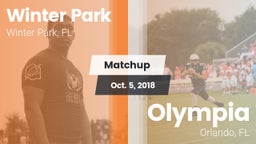 Matchup: Winter Park vs. Olympia  2018