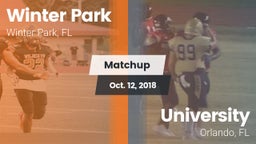 Matchup: Winter Park vs. University  2018