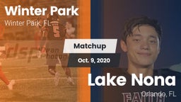 Matchup: Winter Park vs. Lake Nona  2020