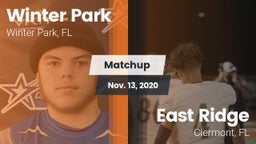 Matchup: Winter Park vs. East Ridge  2020