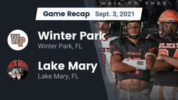 Recap: Winter Park  vs. Lake Mary  2021