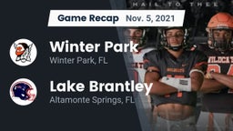 Recap: Winter Park  vs. Lake Brantley  2021