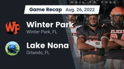 Recap: Winter Park  vs. Lake Nona  2022