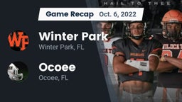Recap: Winter Park  vs. Ocoee  2022