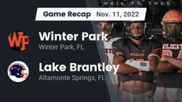 Recap: Winter Park  vs. Lake Brantley  2022