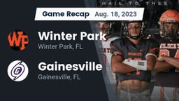 Recap: Winter Park  vs. Gainesville  2023