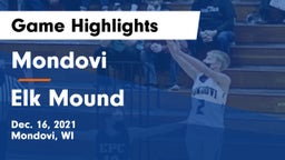 Mondovi  vs Elk Mound  Game Highlights - Dec. 16, 2021