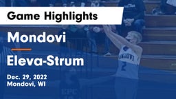 Mondovi  vs Eleva-Strum  Game Highlights - Dec. 29, 2022