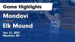 Mondovi  vs Elk Mound  Game Highlights - Jan. 31, 2023