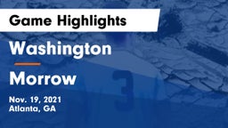 Washington  vs Morrow  Game Highlights - Nov. 19, 2021