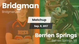 Matchup: Bridgman vs. Berrien Springs  2017
