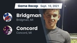 Recap: Bridgman  vs. Concord  2021