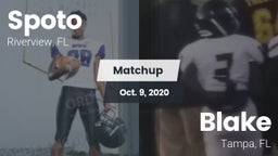 Matchup: Spoto vs. Blake  2020