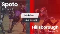 Matchup: Spoto vs. Hillsborough  2020
