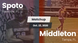 Matchup: Spoto vs. Middleton  2020