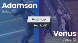 Matchup: Adamson vs. Venus  2017