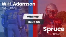 Matchup: Adamson vs. Spruce  2018