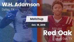 Matchup: Adamson vs. Red Oak  2019