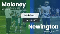 Matchup: Maloney vs. Newington  2017