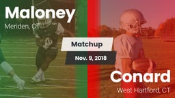 Matchup: Maloney vs. Conard  2018