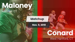 Matchup: Maloney vs. Conard  2018