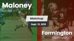 Matchup: Maloney vs. Farmington  2019