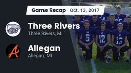 Recap: Three Rivers  vs. Allegan  2017