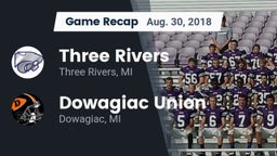 Recap: Three Rivers  vs. Dowagiac Union 2018