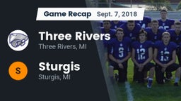 Recap: Three Rivers  vs. Sturgis  2018