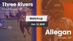 Matchup: Three Rivers vs. Allegan  2018