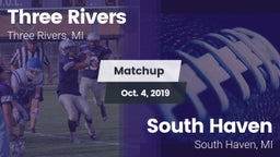 Matchup: Three Rivers vs. South Haven  2019