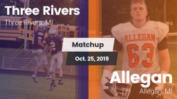 Matchup: Three Rivers vs. Allegan  2019