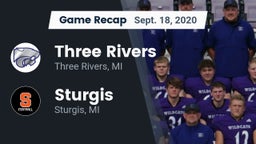 Recap: Three Rivers  vs. Sturgis  2020